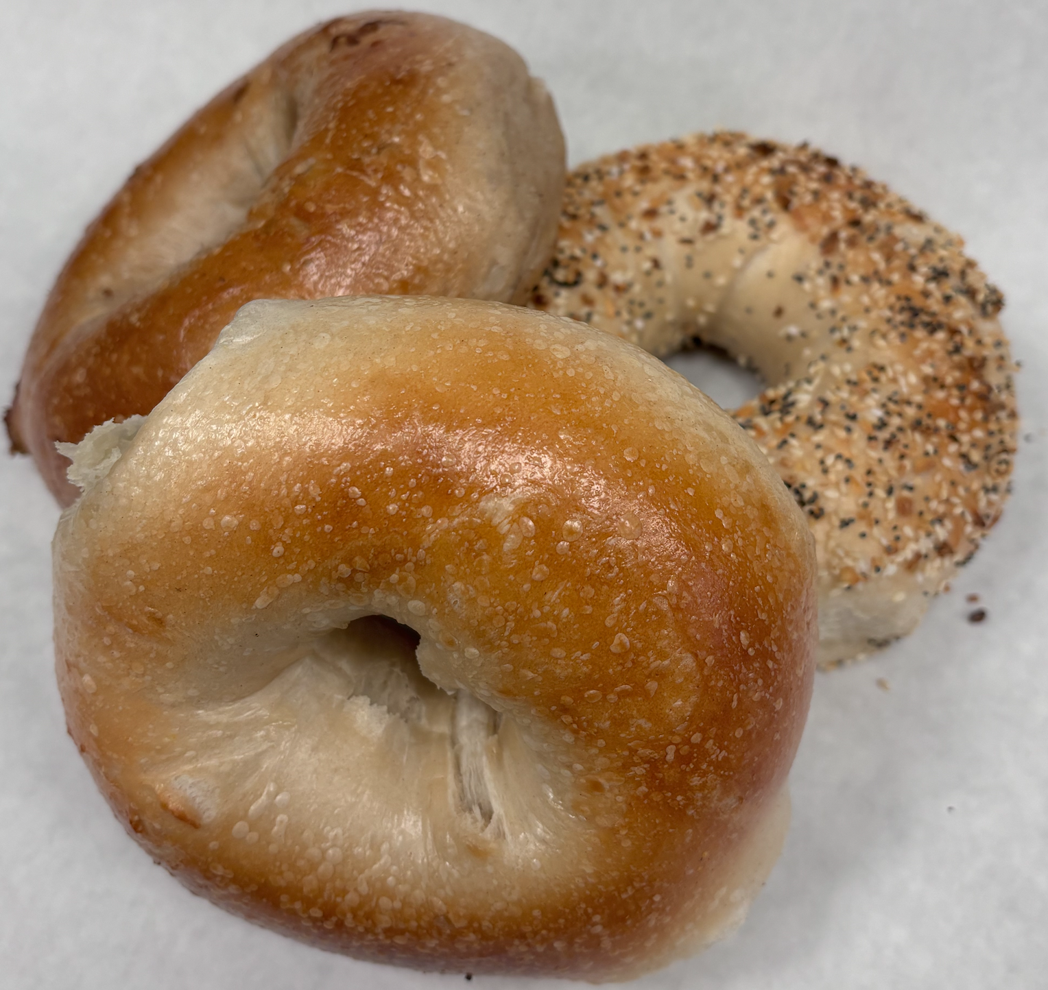 3 Bagels w/ 1/2 LB Cream Cheese