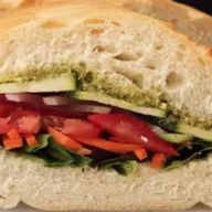 Veggie Pesto Sandwich