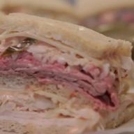 Cold Turkey & Hot Pastrami Sloppy Joe