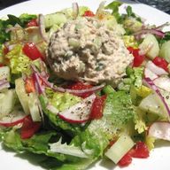 Homemade Salad Over Salad